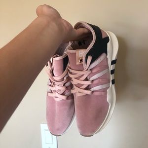 ADIDAS/OVERKILL/FRUITION COLLAB PINK VELVET EQT